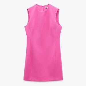 ZARA Pink Sleeveless Dress